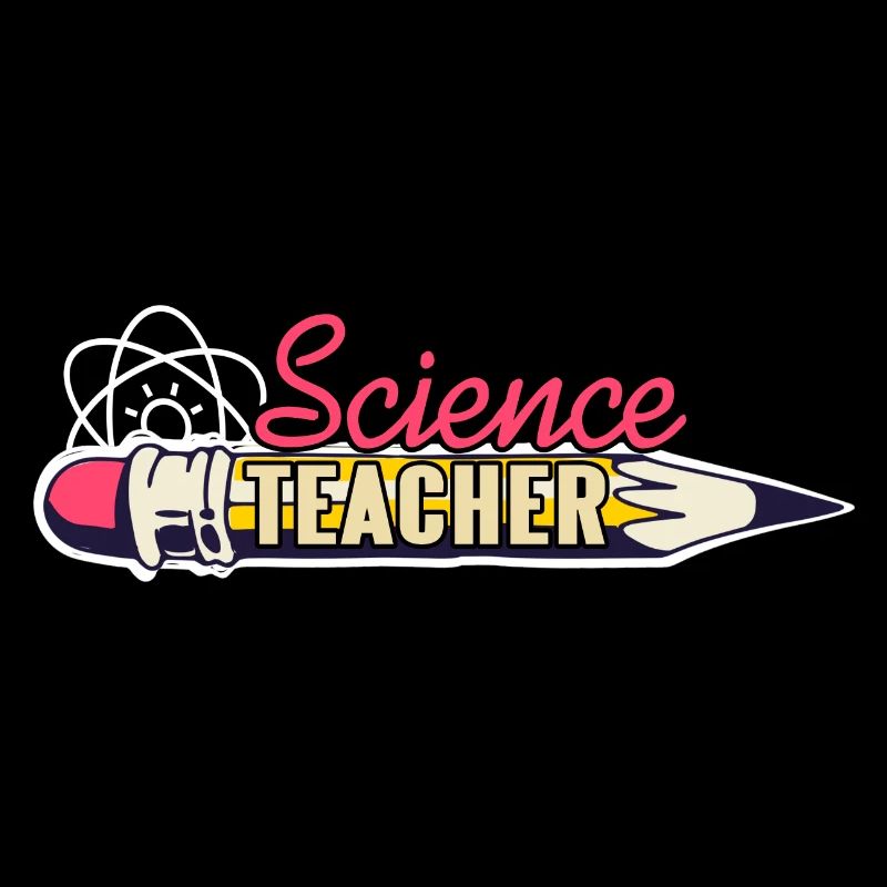 SCIENCE Teacher Awesome Retro Science Designs