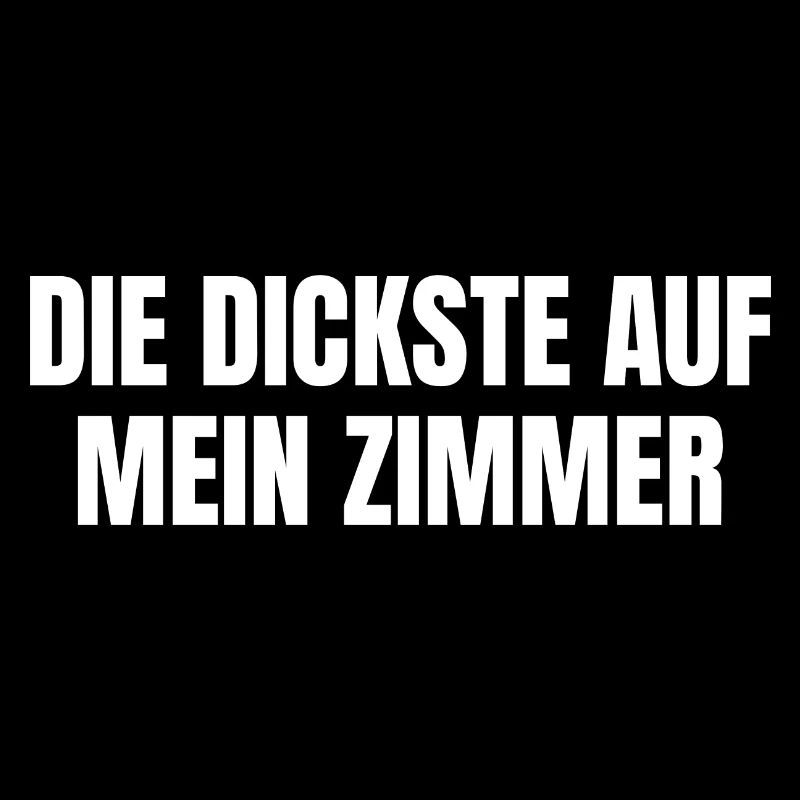 Die Dickste auf mein Zimmer Malle Partyshirt