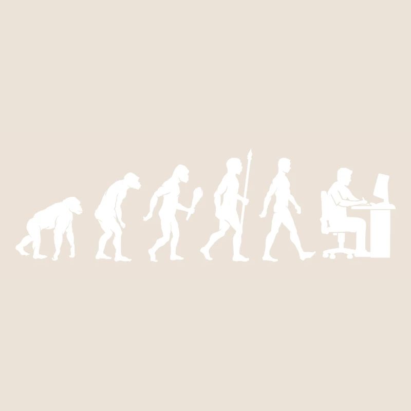 Drôle PC Designer Evolution Graphiste Cadeau