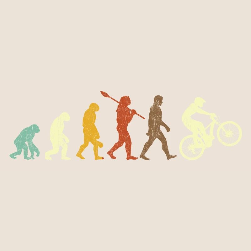 Mountain Bike Evolution Vintage Evolution Bicycle