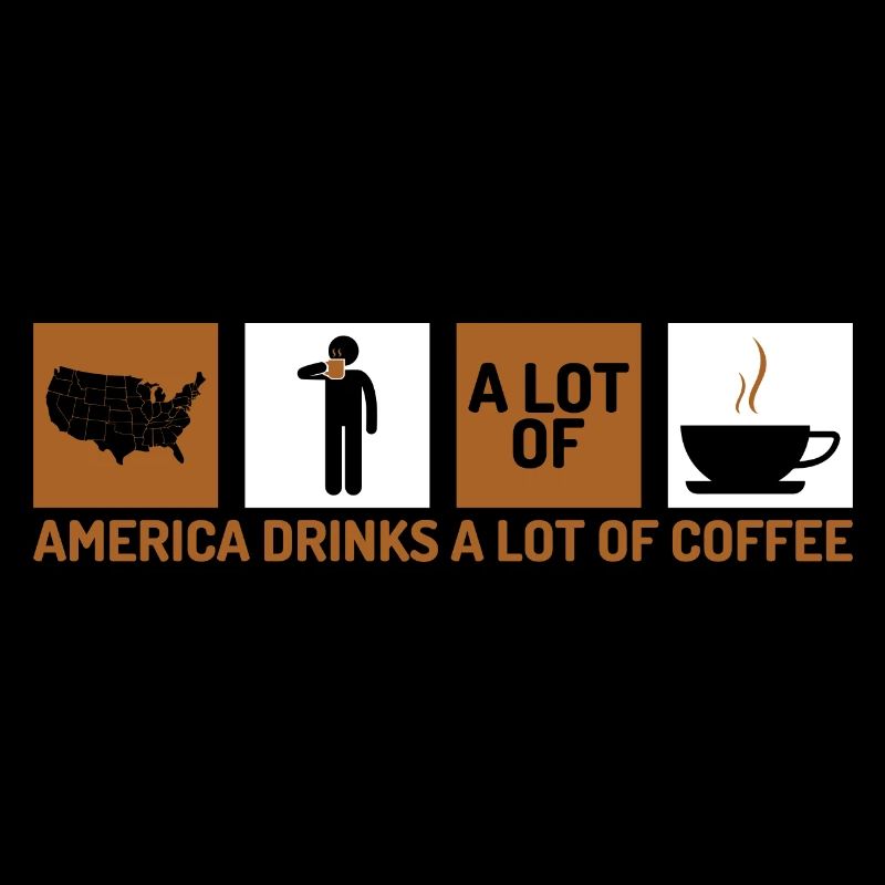 Propulsé par la caféine Le café me rend heureux Ges
