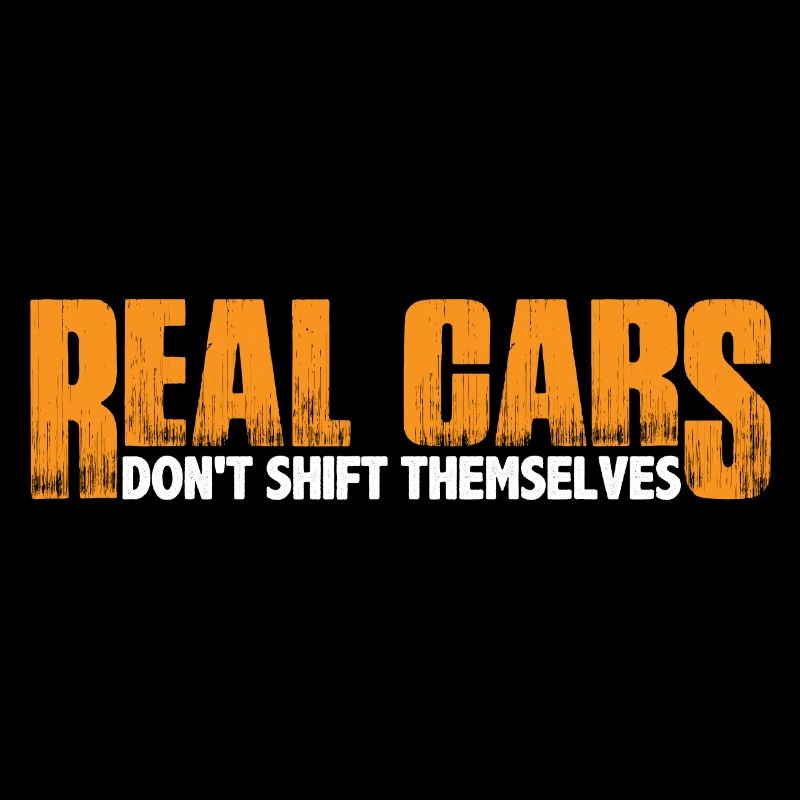 Real Cars Don't Shift Themselves 8