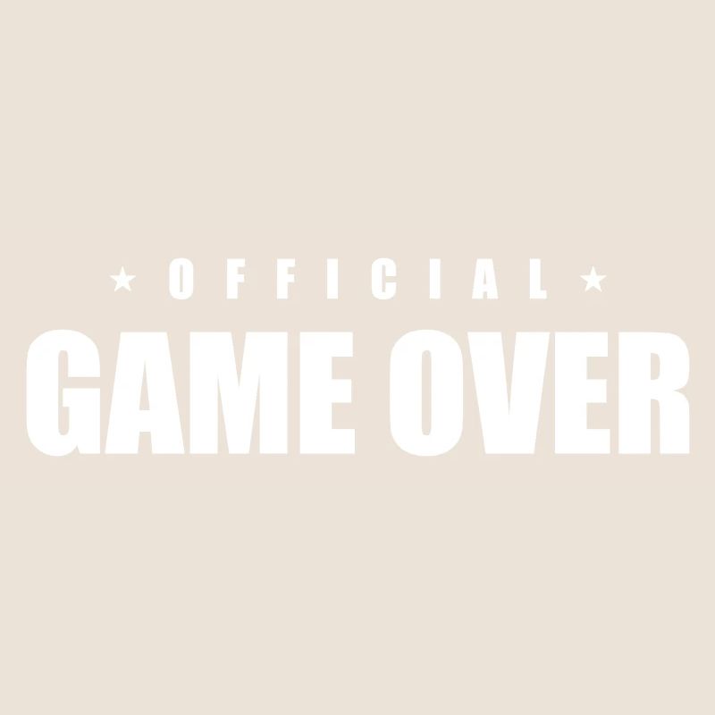 Game Over Slogan