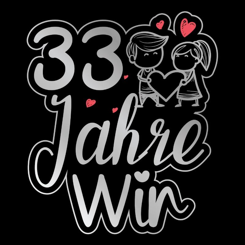 Ein perfektes Team seit 33 Jahren Hochzeitstag