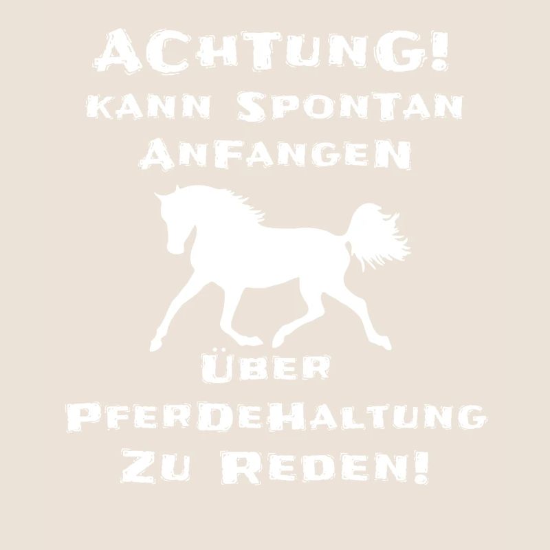 Pferdebesitzer Lustiger Spruch