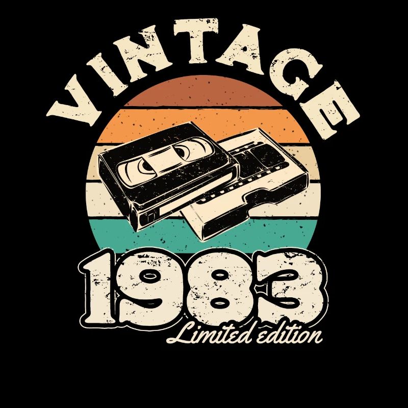 Rétro sunset videotape 1983