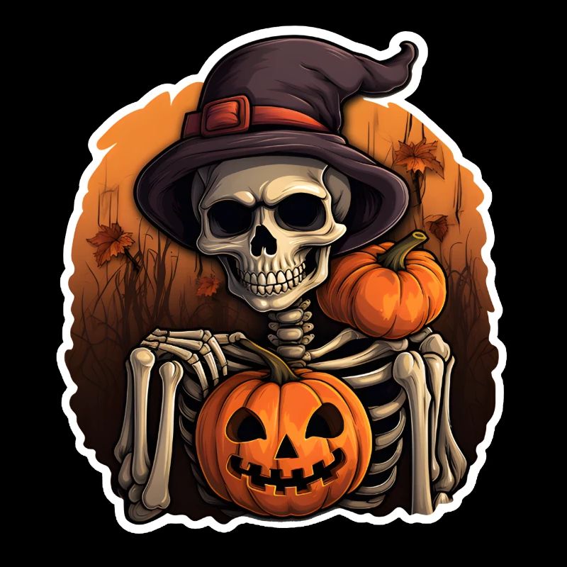 Squelette Halloween