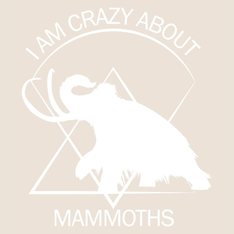 Funny Mammoth Stone Age Ice Age Design Prehistoric