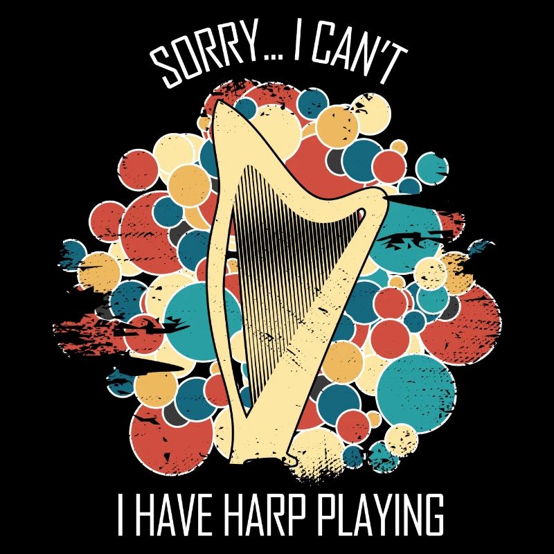 Harp Gift Musical Instrument Musician Plucking