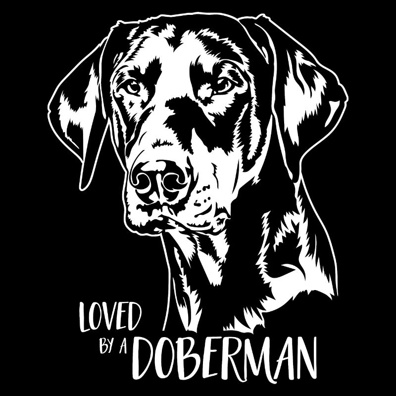 Aimé par un chien Doberman disant Doberman Wilsigns