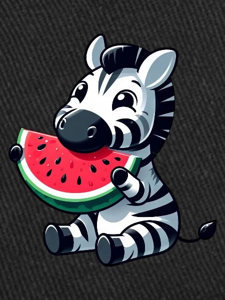 Zebra Melon Pastèque Fruit Fruité