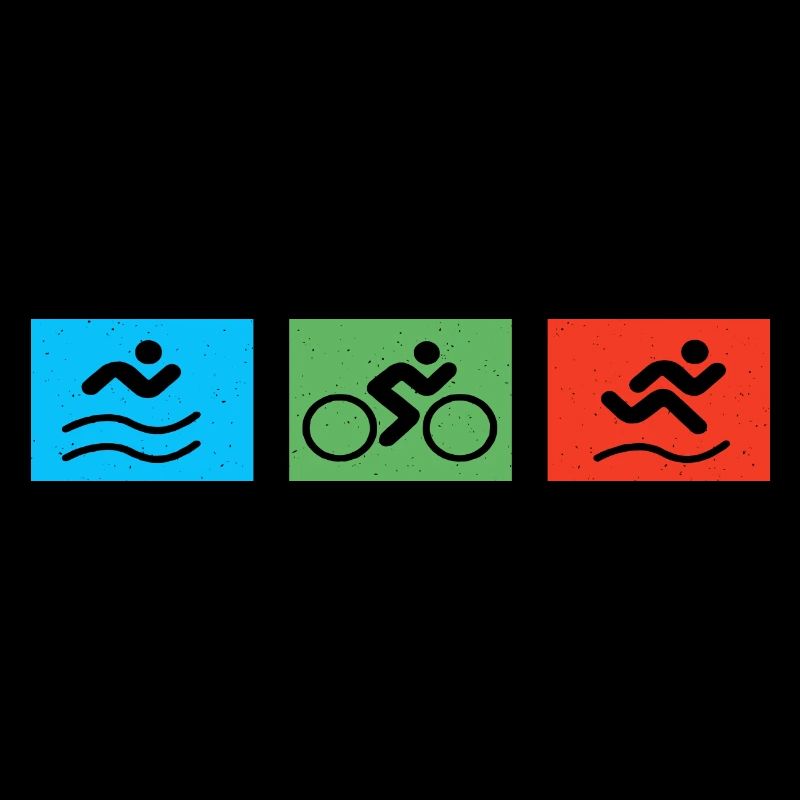 Triathlet - Triathlon Zeichen
