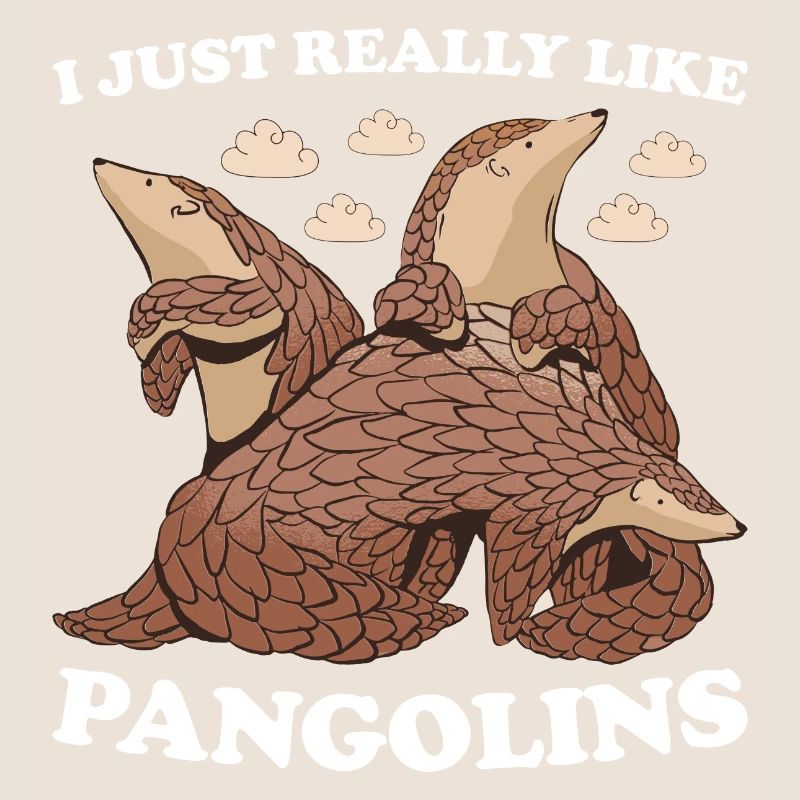 J’aime vraiment pangolins pangolin