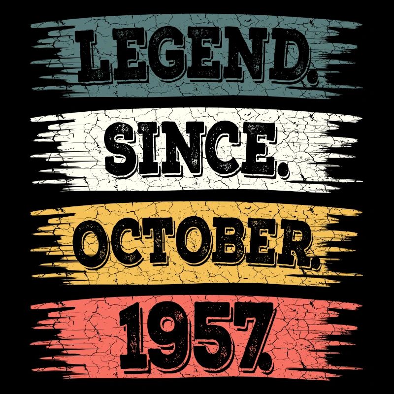 Legend Since October 1957 65 Years Anniversary