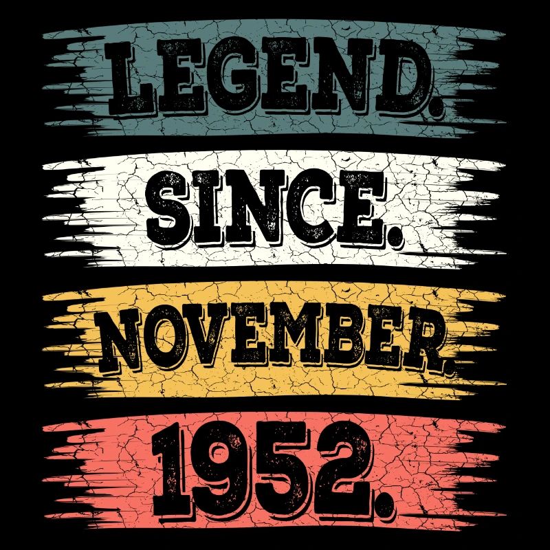 Legend since November 1952 70 years Anniversary