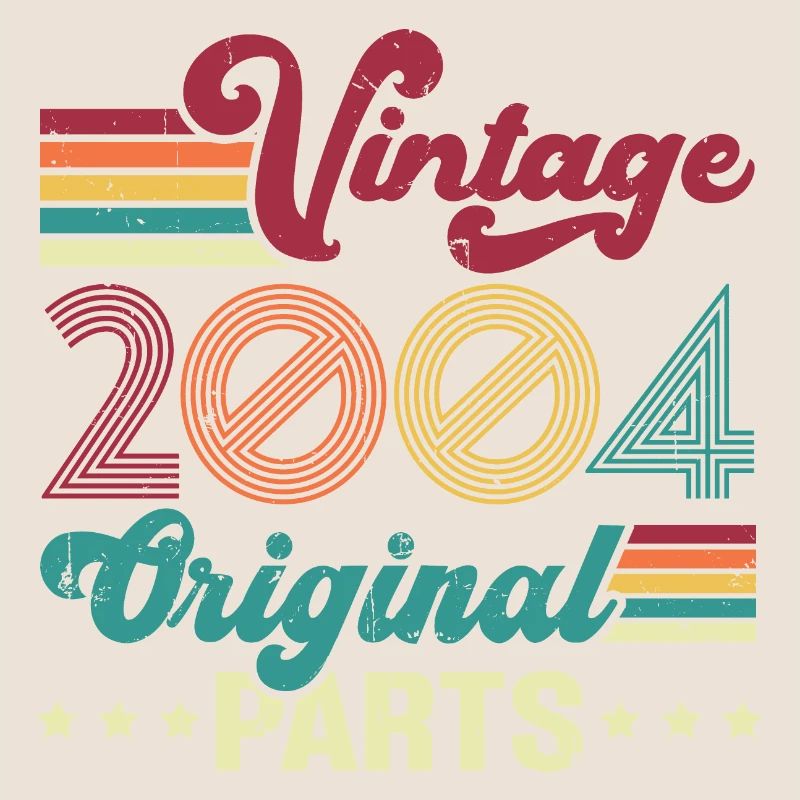 Vintage 2004 Original, Geburtstagsgeschenk