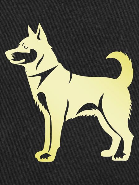 Husky Dog Silhouette