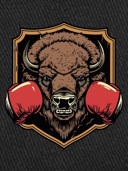 Bison Boxer MMA Logo