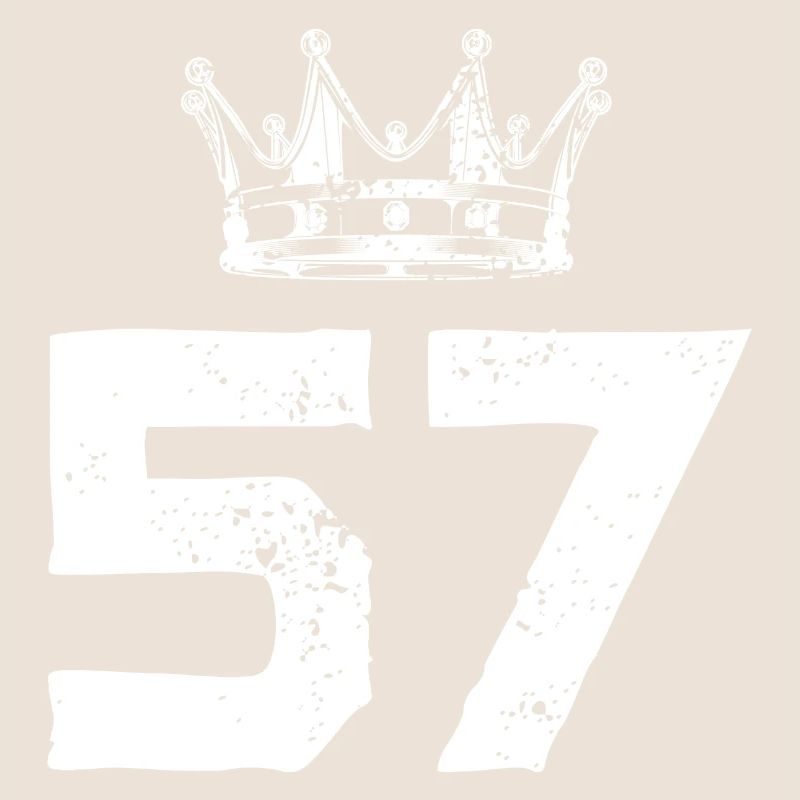 57 Couronne de numéro