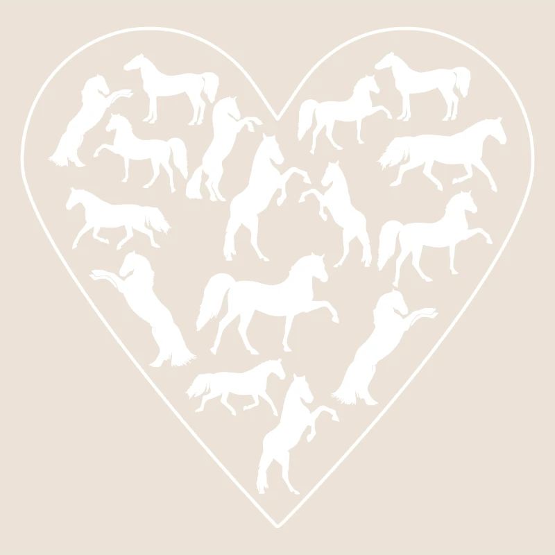 Herz Pferde - Reiten