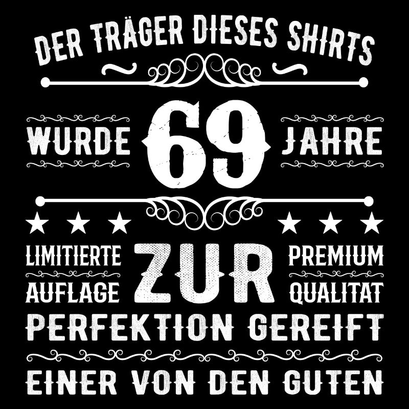 69 Years Gift Idea for 69 - Birthday