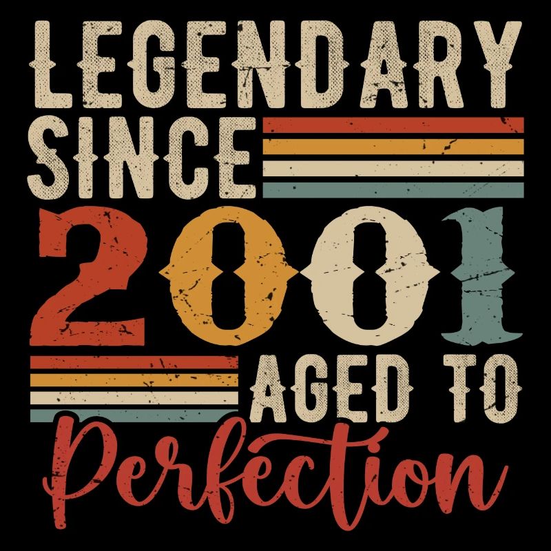 Legendary Since 2001 Birthday Gift 2001