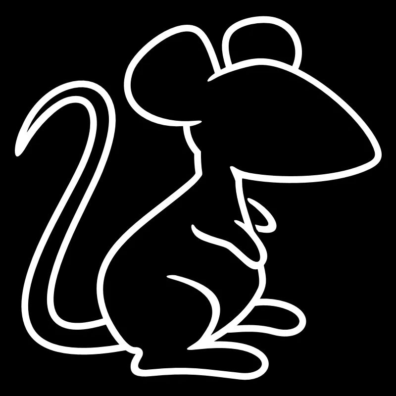 Knuffiges Mäuschen (1c, minimal)