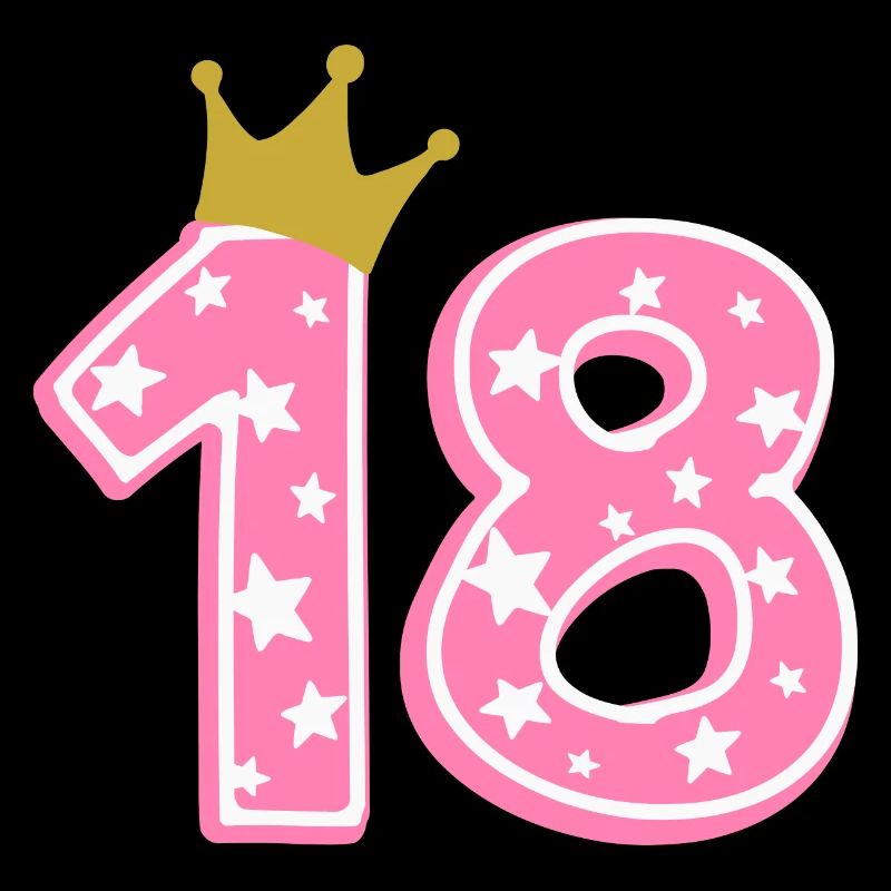18 Krone 18. Geburtstag 18 Jahre