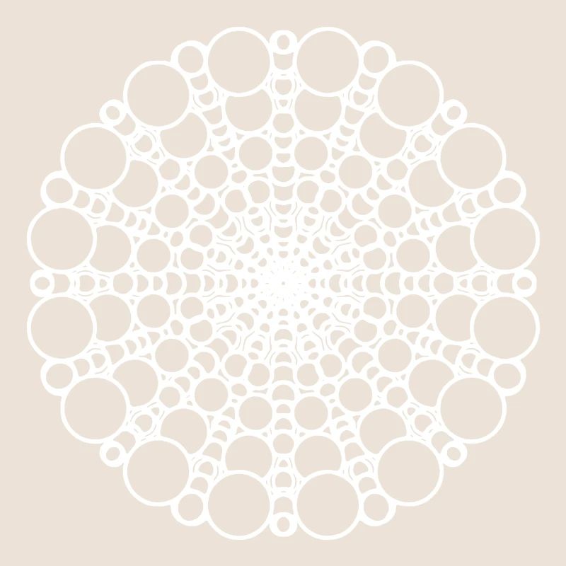 Geometric Mandala Circles Round Pattern Shape