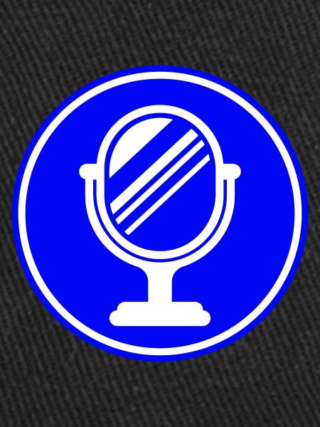 Mirror Icon Silhouette