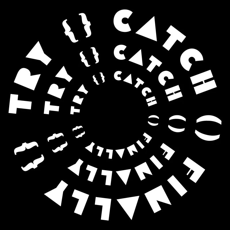 try{} catch() finally{}
