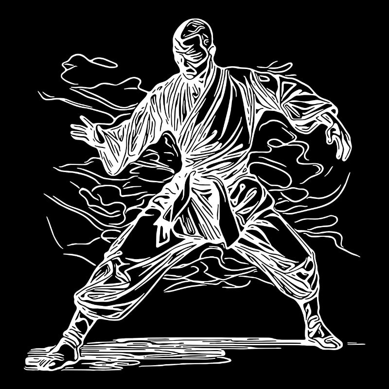 Karaté Master Dojo Style de tatouage