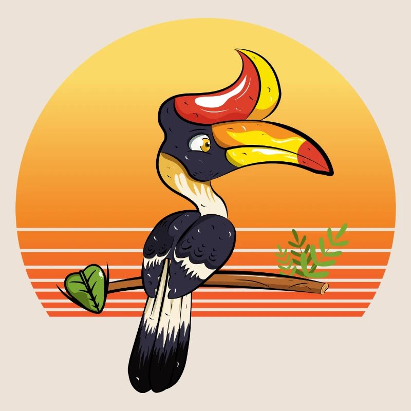 Hornbill Retro