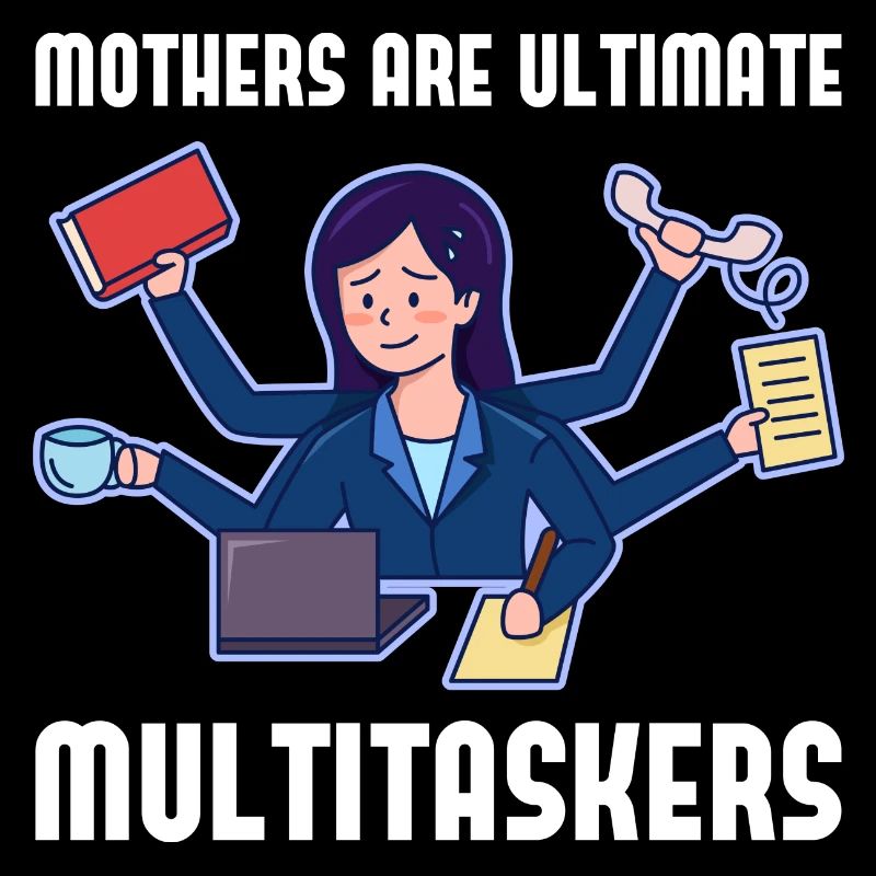 Multitasking for Mother's Day