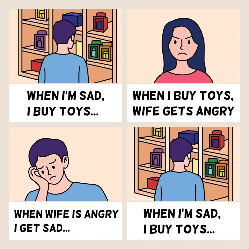 Vatertag Comic Design