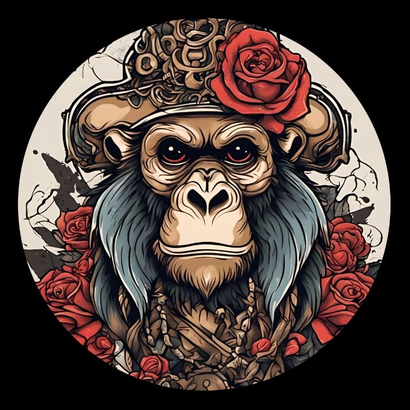 Dame singe