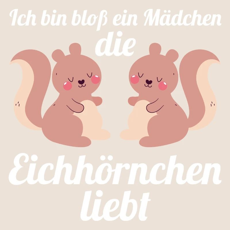 Eichhörnchen Mädchen Nagetier Geschenk