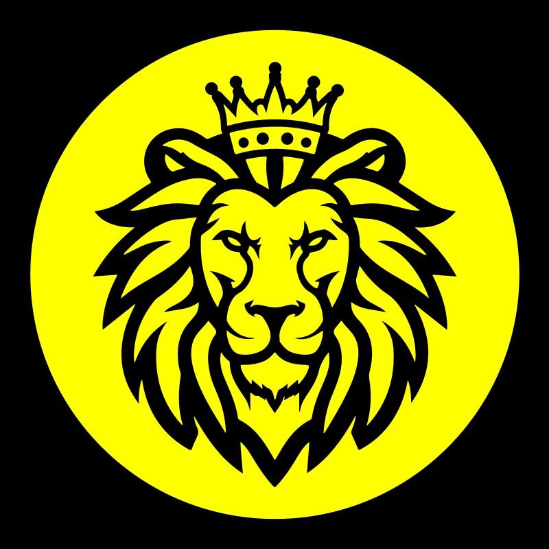Lion Crown Symbol