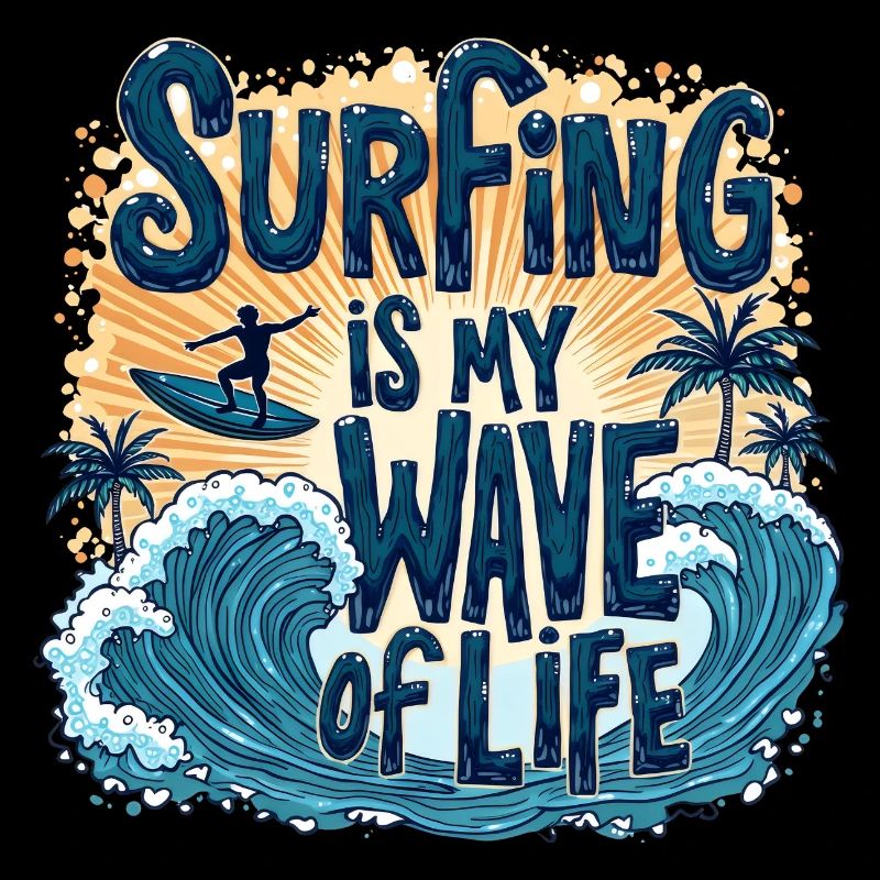 Le surf est ma vague de vie – Surfer & Ocean