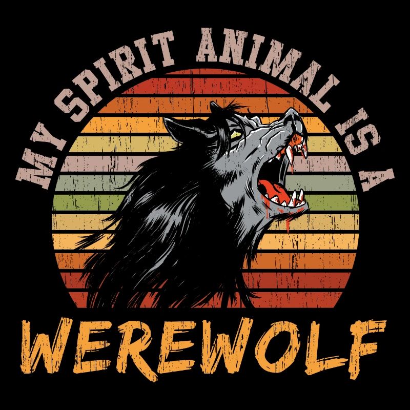 Mein Geistes Tier ist Werwolf