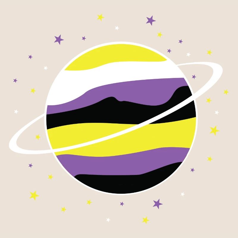Nonbinary Planet Nonbinary Pride