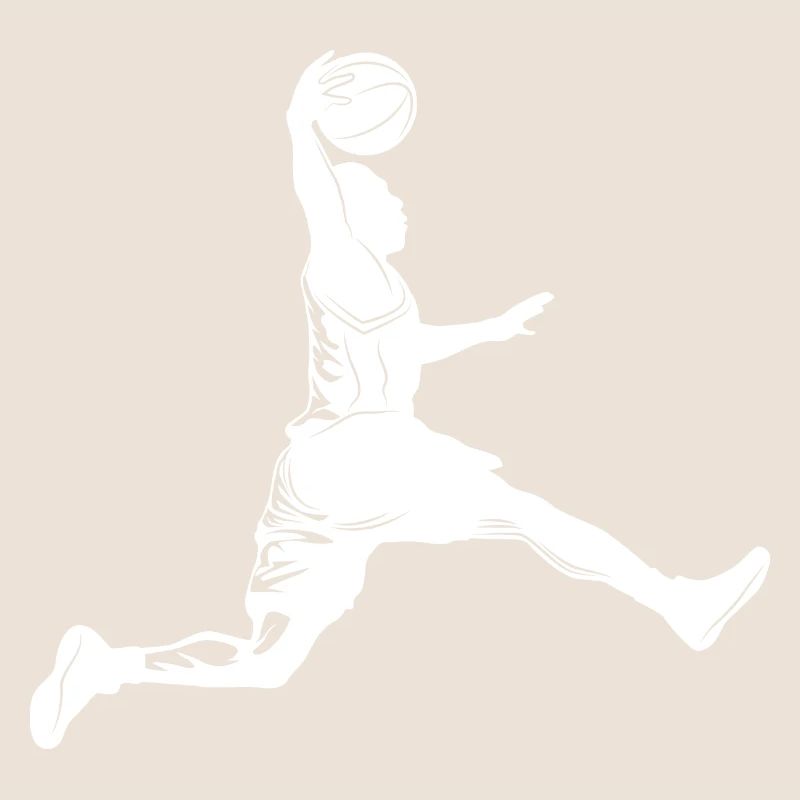 Silhouette de basket-ball