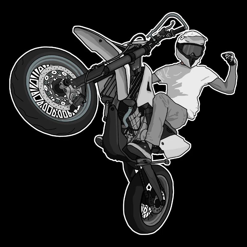 Supermotard / Supermotard / Supermotard Wheelie Bikers