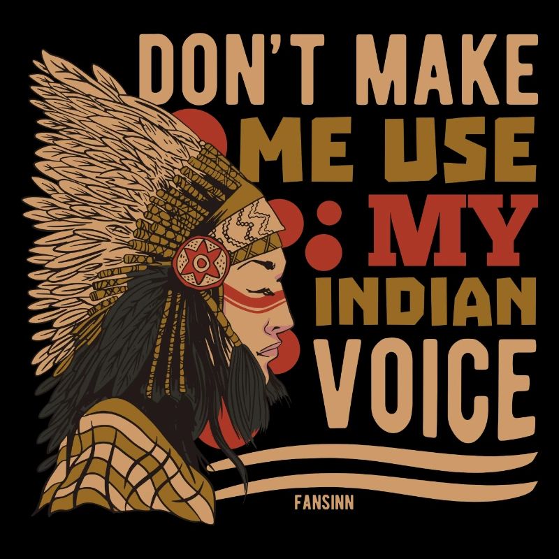 Ne me faites pas utiliser ma voix indienne