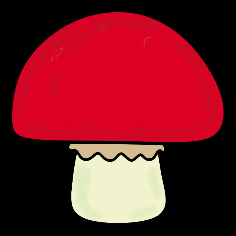 Champignon rouge, champignons