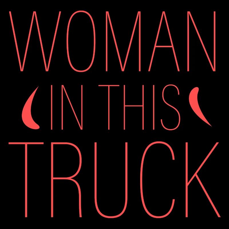 Femme dans ce camion