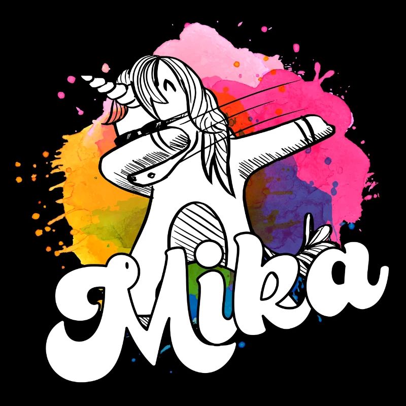 Beau nom de garçon avec licorne cool