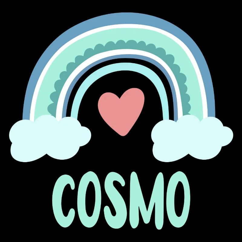 Cosmo Name Regenbogen Baby
