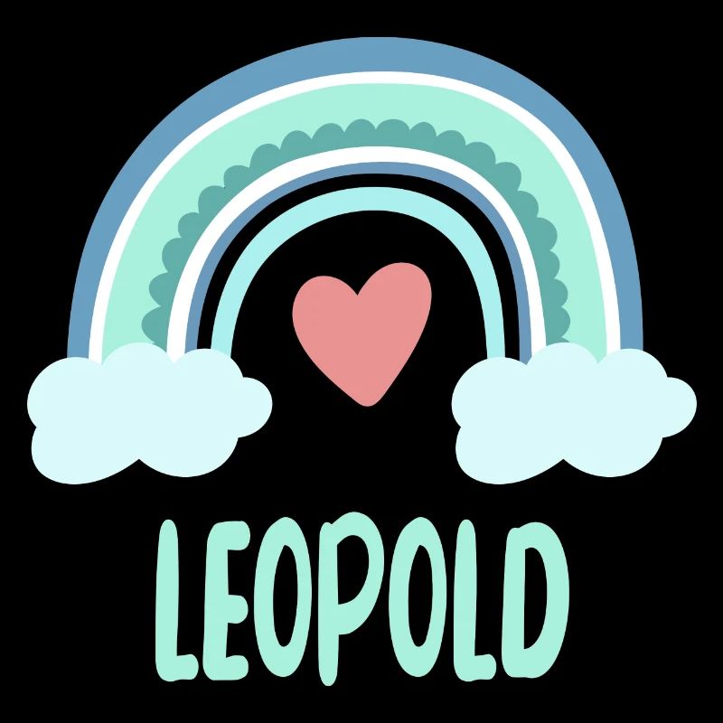 Leopold Name Rainbow Baby