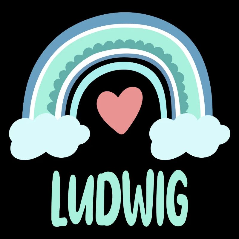 Ludwig Nom Rainbow Baby